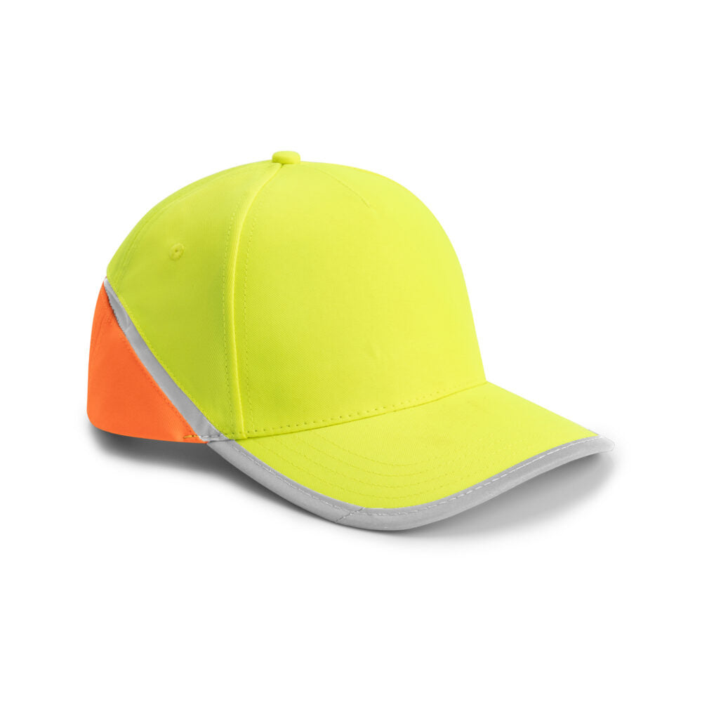 Basic Cap verkeersregelaar geel/oranje