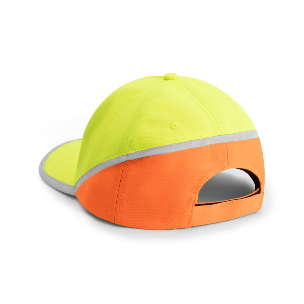 Basic Cap verkeersregelaar geel/oranje