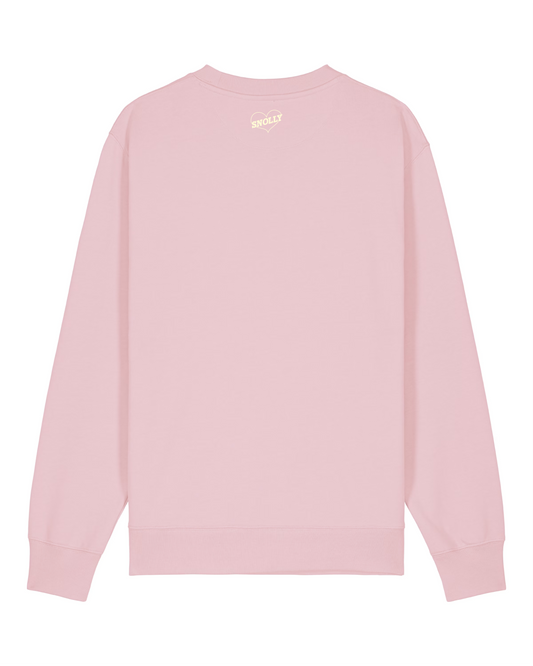 Disco Snolly Sweater Cotton Pink