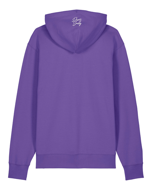 Disco Snolly Hoodie Purple Love