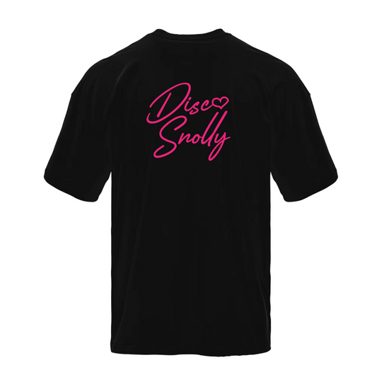 T-shirt Disco Snolly Black