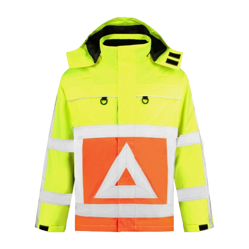 Basic Parka Verkeersregelaar RWS fluo-geel/oranje