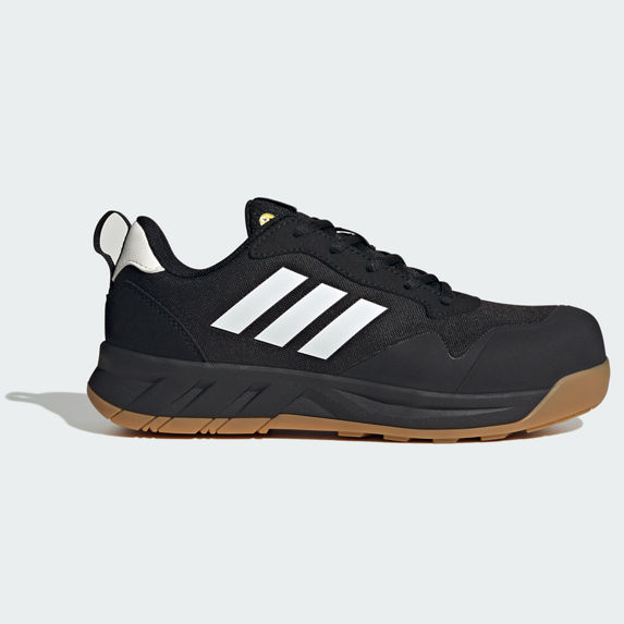 Adidas Pro Work Argaro Low Dames S1PS Zwart/Wit/Bruin - hoofdfoto