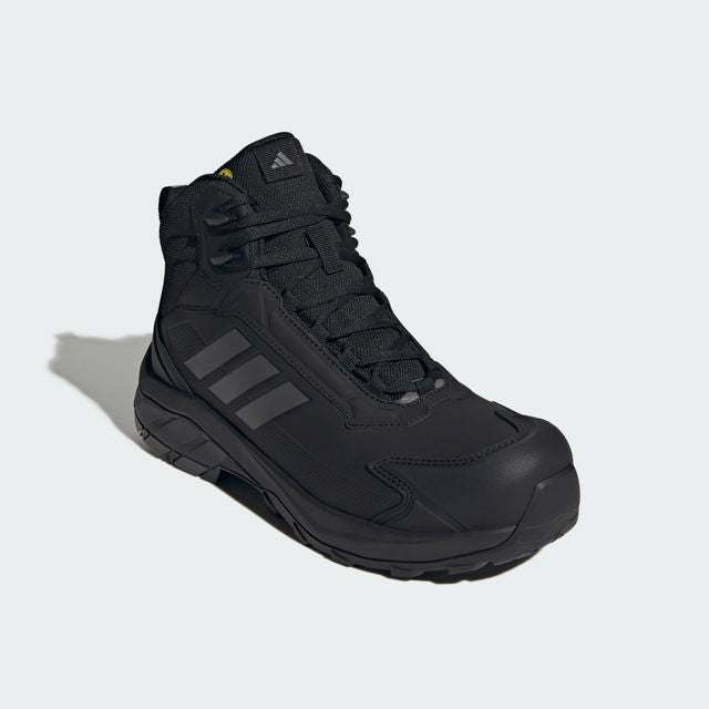 Adidas Pro Work Granor Mid S3S Zwart/Grijs - aanzicht 3