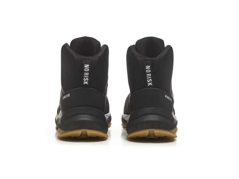 No Risk Athletic Mid Black S3L - aanzicht 4