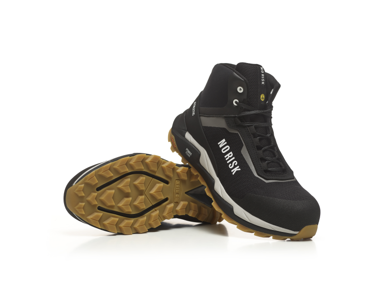 No Risk Athletic Mid Black S3L - aanzicht 5