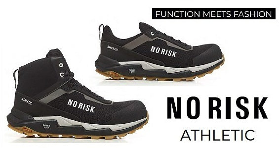 No Risk Athletic Mid Black S3L - aanzicht 6