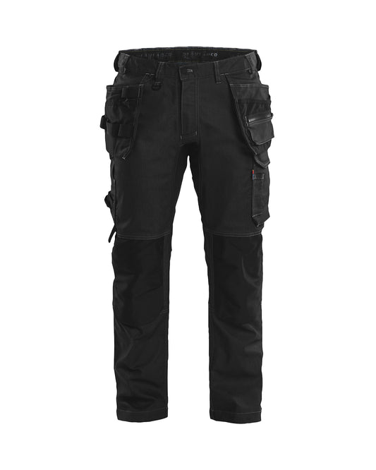 Blåkläder 1750 Werkbroek Denim stretch met gereedschapszakken