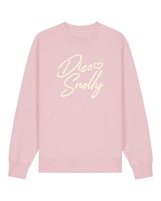 Disco Snolly Sweater Cotton Pink