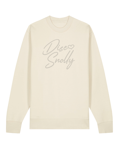 Handgeschreven Disco Snolly Sweater Natural Raw