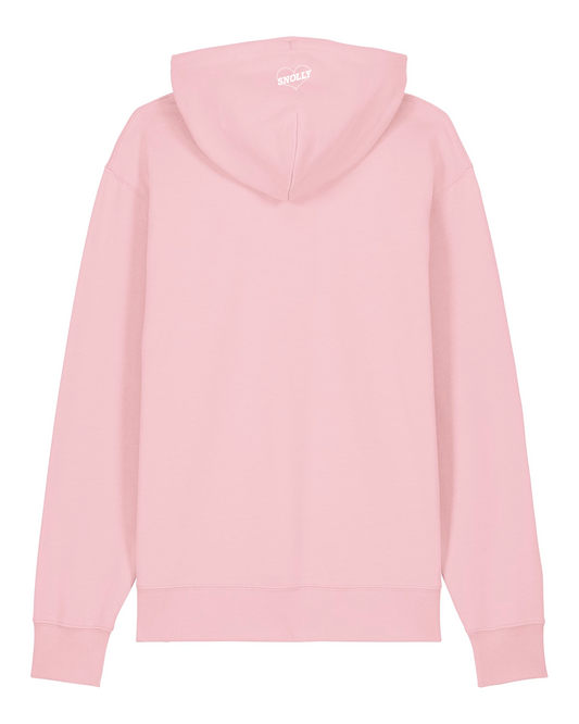 Disco Snolly Hoodie Cotton Pink