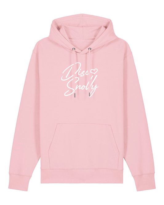 Disco Snolly Hoodie Cotton Pink