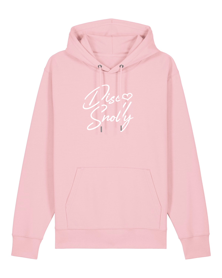 Disco Snolly Hoodie Cotton Pink