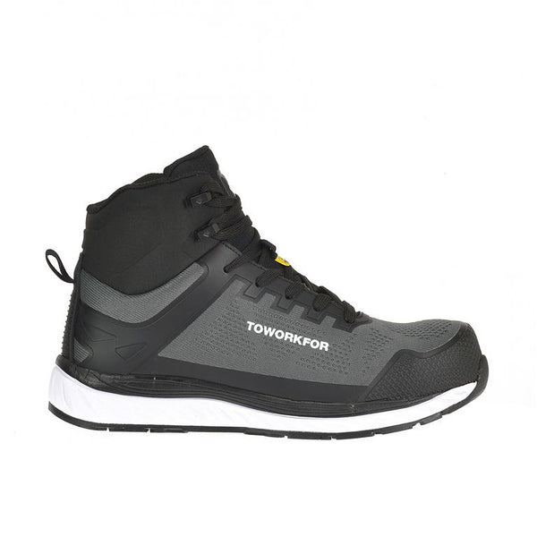 TOWORKFOR Super Set Boot Grijs/Zwart/Wit S1P SRC ESD