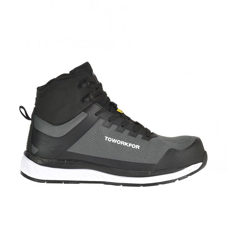 TOWORKFOR Super Set Boot Grijs/Zwart/Wit S1P SRC ESD