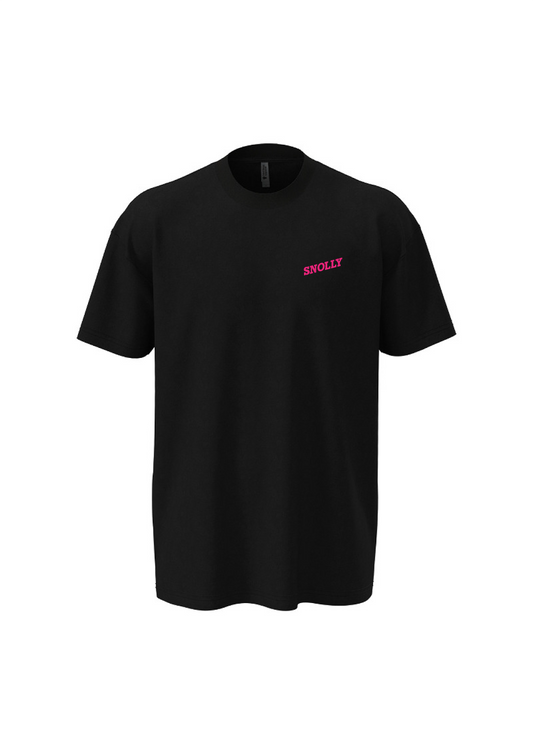 T-shirt Disco Snolly Black