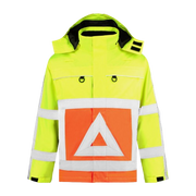 Basic Parka Verkeersregelaar RWS fluo-geel/oranje