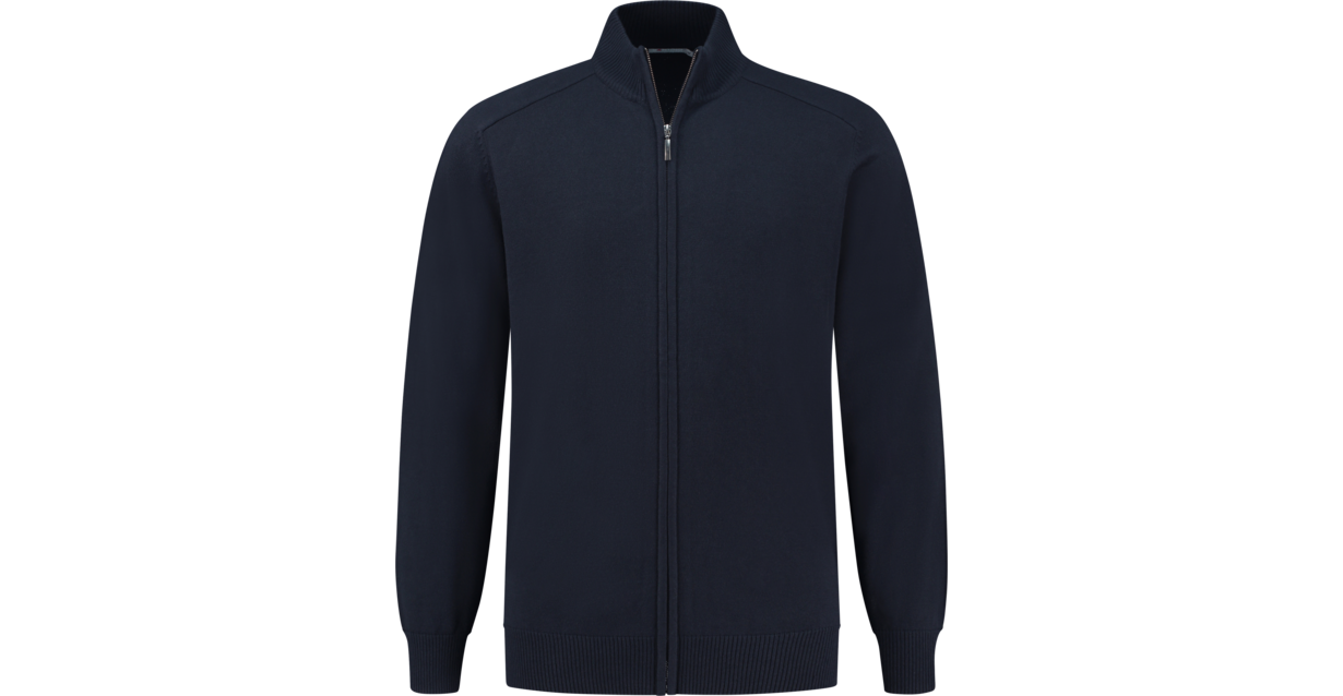 Santino Zip Cardigan Plano