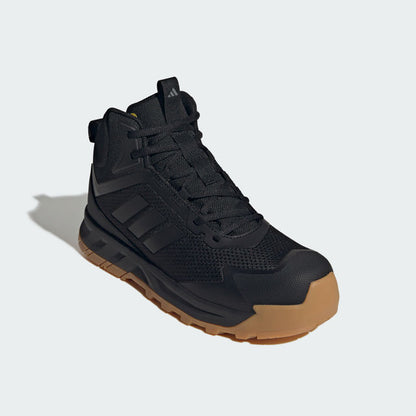Adidas Pro Work Torava Mid S3S Zwart/Bruin - aanzicht 3