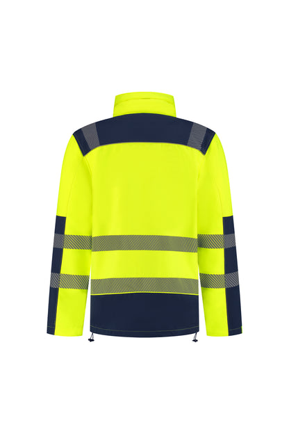 Image Workwear Harper Yellow/Navy achterkant