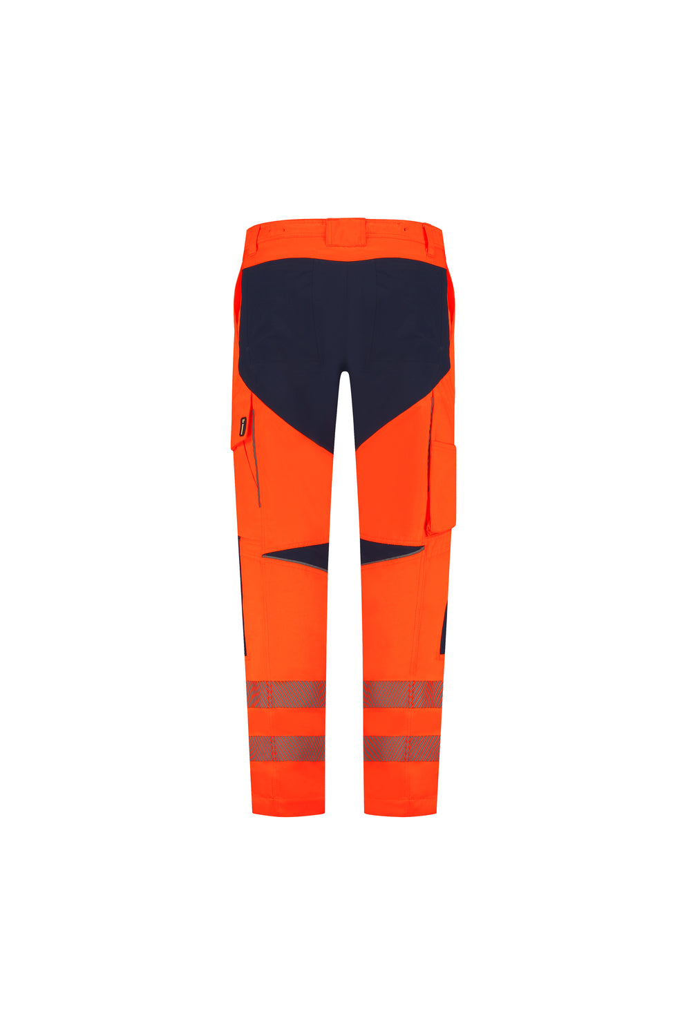 Image Workwear Hudson Orange/Navy achterkant