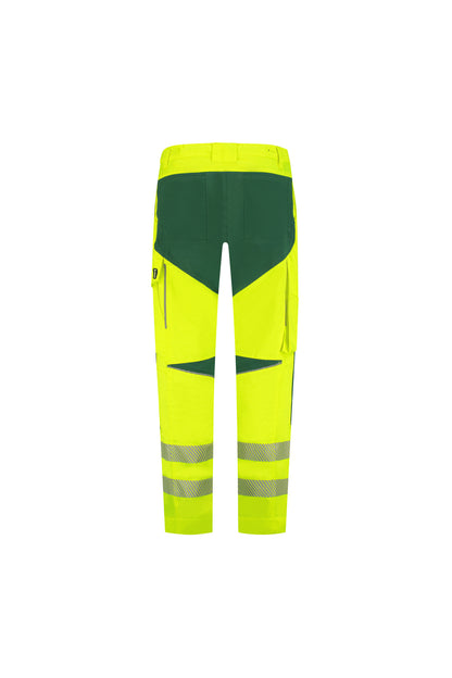 Image Workwear Hudson Yellow/Green achterkant