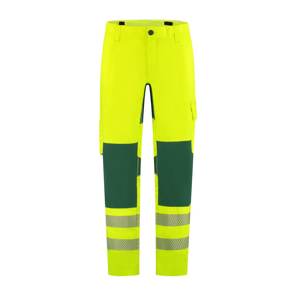 Image Workwear Hudson Yellow/Green voorkant