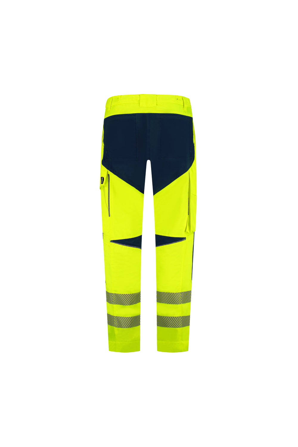 Image Workwear Hudson Yellow/Navy achterkant