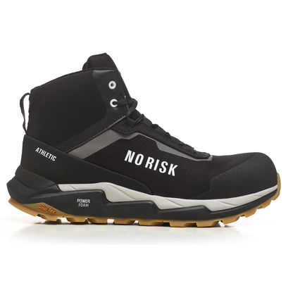 No Risk Athletic Mid Black S3L - hoofdfoto