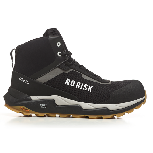 No Risk Athletic Mid Black S3L - hoofdfoto