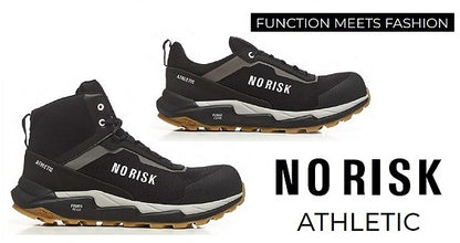 No Risk Athletic Mid Black S3L - aanzicht 6