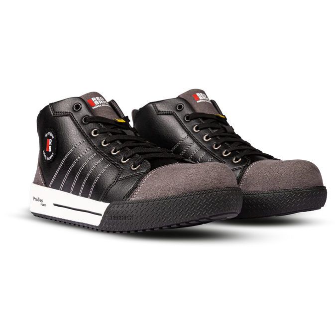Redbrick Dunk High S3S Zwart - aanzicht 2