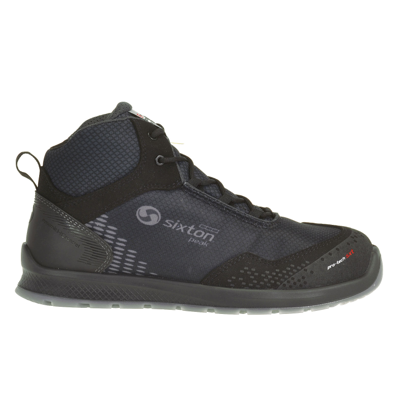 Sixton Peak 94405-00 Auckland Hoog S3 ESD SRC Zwart